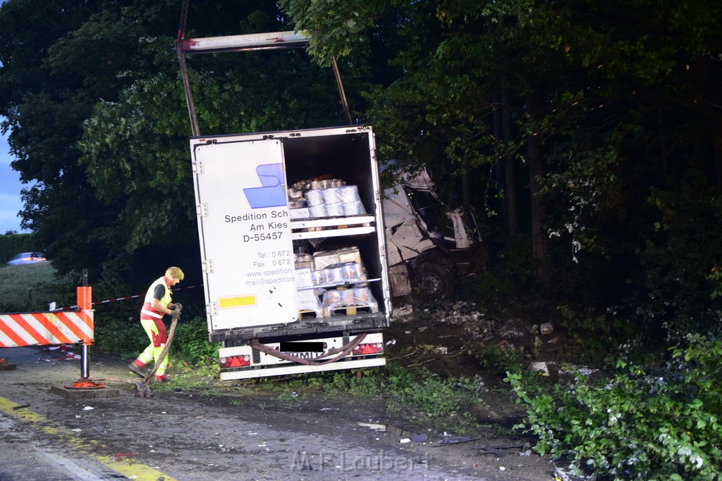 Schwerer VU A 3 Rich Oberhausen Hoehe AK Leverkusen P261.JPG - Miklos Laubert